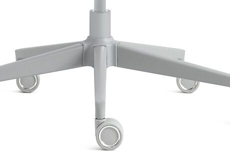 1 sztuka - SZARA - METALOWA Podstawa Fotela 35cm - Pięcionoga - do modelu "Gamvis ErgoMaster XL" oraz "ErgoThrone XL"